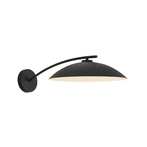 Lámpara de Pared Arbotante LED JARAS II | 10 W | 760 lm | Luz Cálida 3000 K | IP44 | Negro