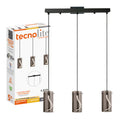 TOMEI III - Lámpara Colgante LED de Cristal 15.5 W Luz Cálida