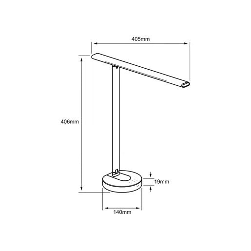 BEACON SMART - Lámpara de Mesa Inteligente WiFi 12 W Estación de Carga