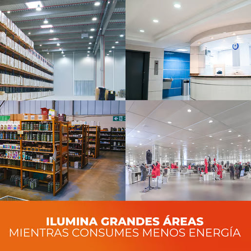Foco LED Alta Potencia 40 W E27 Luz de Día 6500 K | Iluminación Industrial Tecnolite