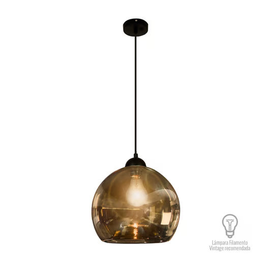 ATENEA - Lámpara Colgante de Cristal Base E27