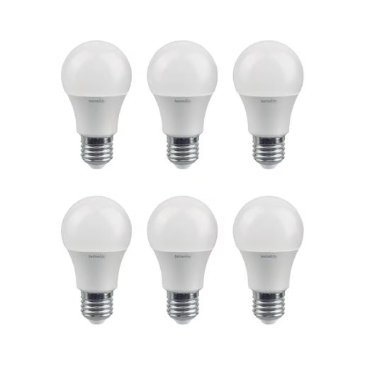 A19-LED/007/30-6P - Paquete 6 Focos LED 5 W Luz Cálida
