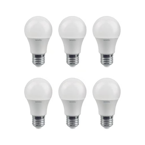 A19-LED/007/30-6P - Paquete 6 Focos LED 5 W Luz Cálida