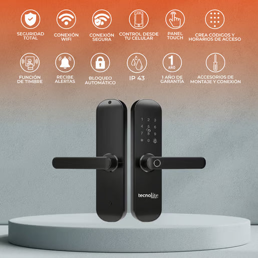 SAFE LOCK - Cerradura Inteligente WiFi con Timbre