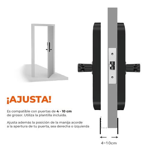SAFE LOCK - Cerradura Inteligente WiFi con Timbre