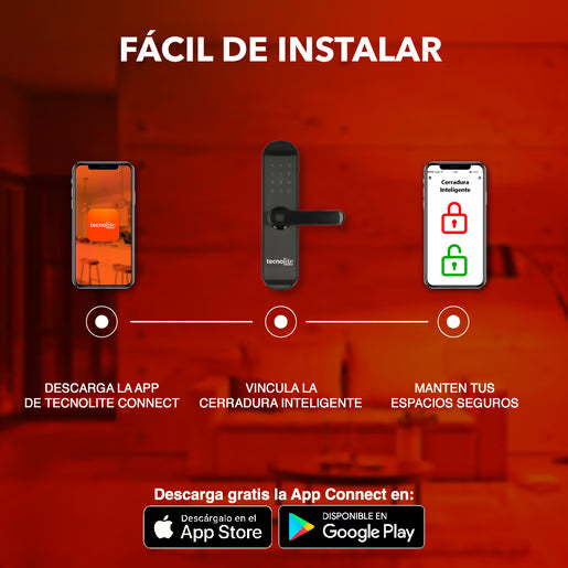 SAFE LOCK - Cerradura Inteligente WiFi con Timbre