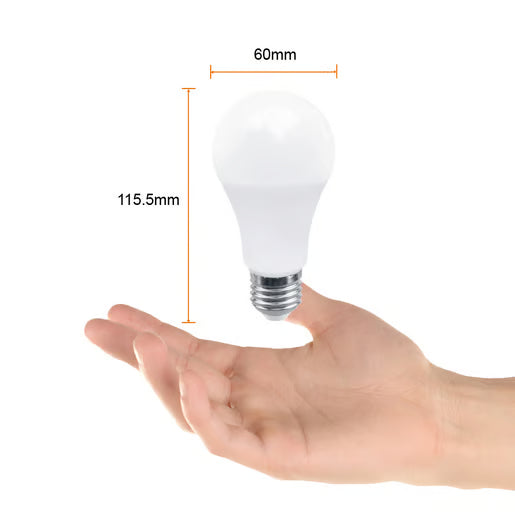 COLORS SMART | Paquete de 3 Focos Inteligentes WiFi A19 LED RGBW 8 W E27 Compatibles con Alexa y Google Home