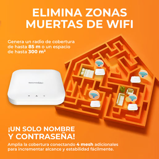 SMART MESH - Router Mesh WiFi Doble Banda