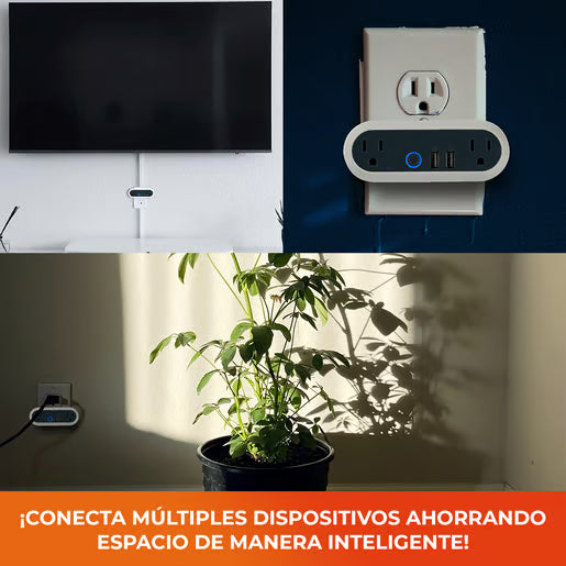 INTENSITY - Multicontacto Inteligente WiFi 2000 W