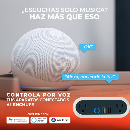 INTENSITY - Multicontacto Inteligente WiFi 2000 W